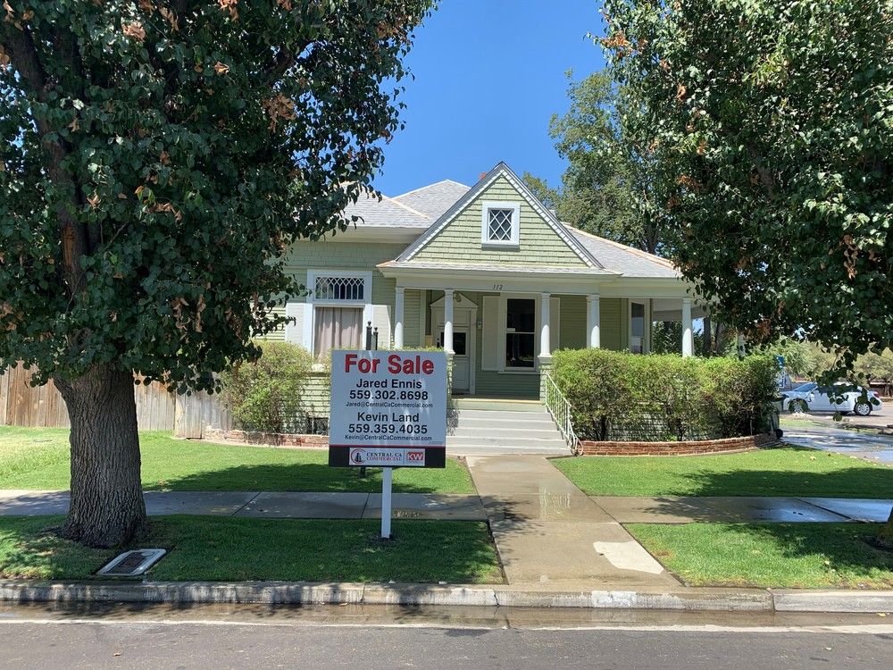 ±1,700 SF Professional Freestanding Office Building For Sale: 112 W Elm St, Hanford, CA 93230